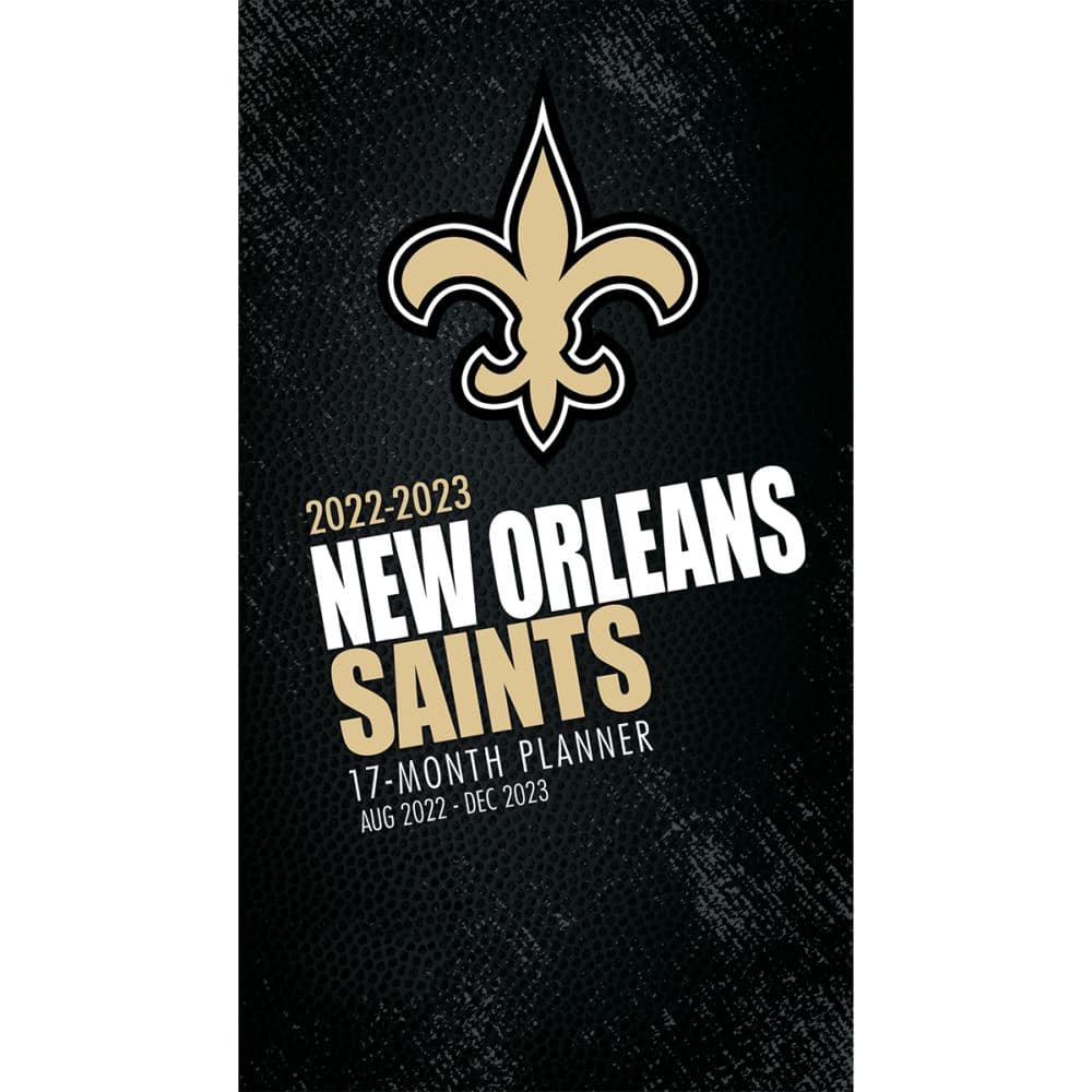 Turner Licensing New Orleans Saints 2023 17-Month Pocket Planner