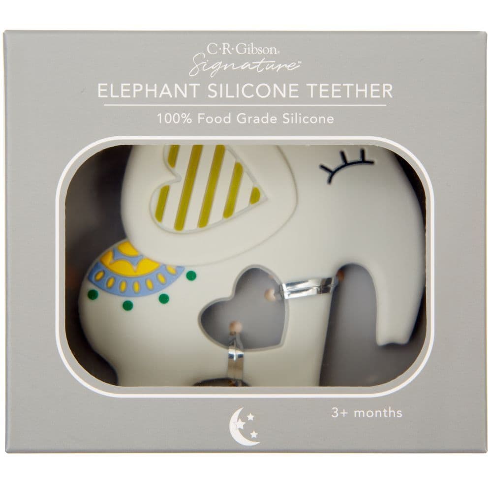 Silicone Teether Elephant Alternate Image 1