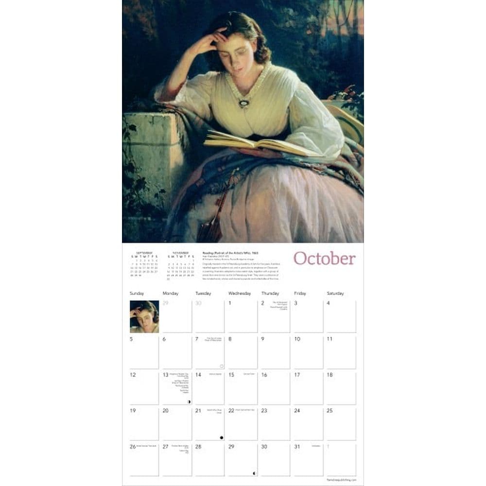 Book Lovers 2025 Wall Calendar Third Alternate Image