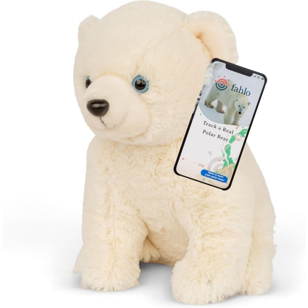 Polar Bear Tracking Plush First Alternate Image
