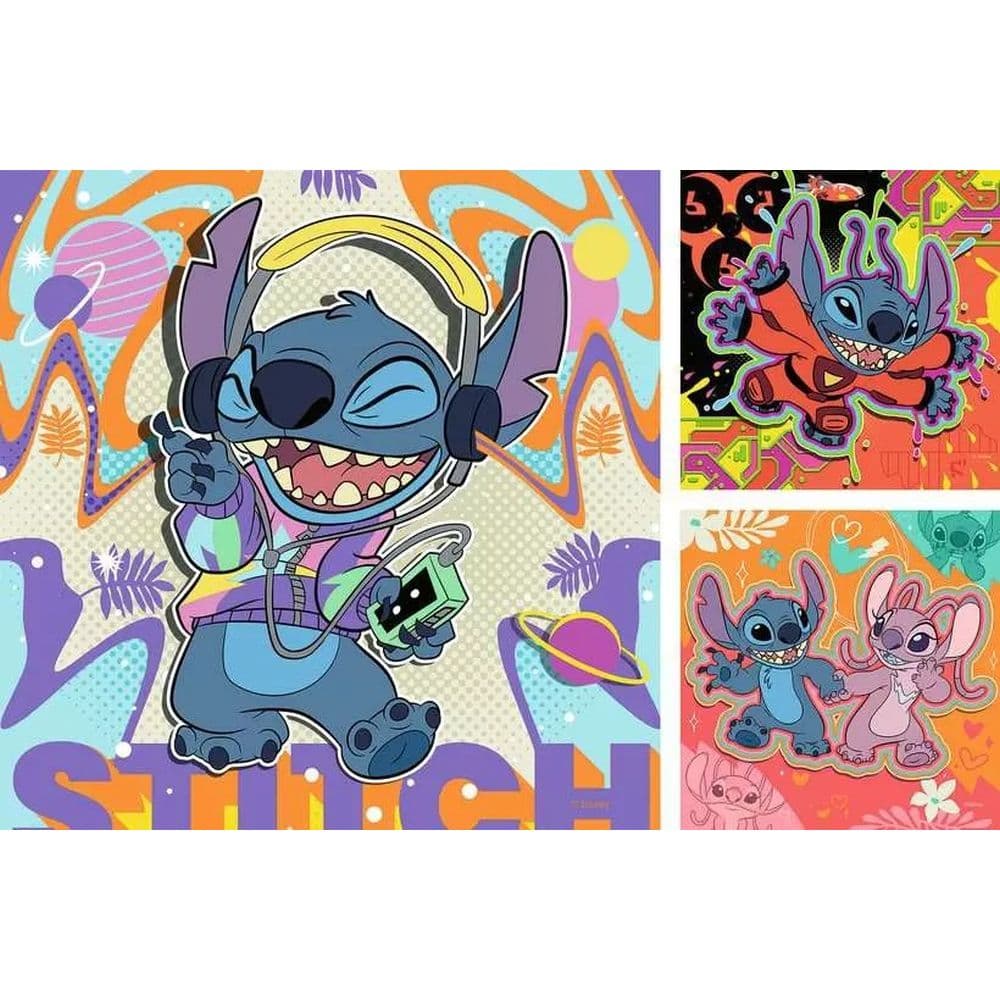 Stitch 3x49 Piece Puzzle First Alternate Image