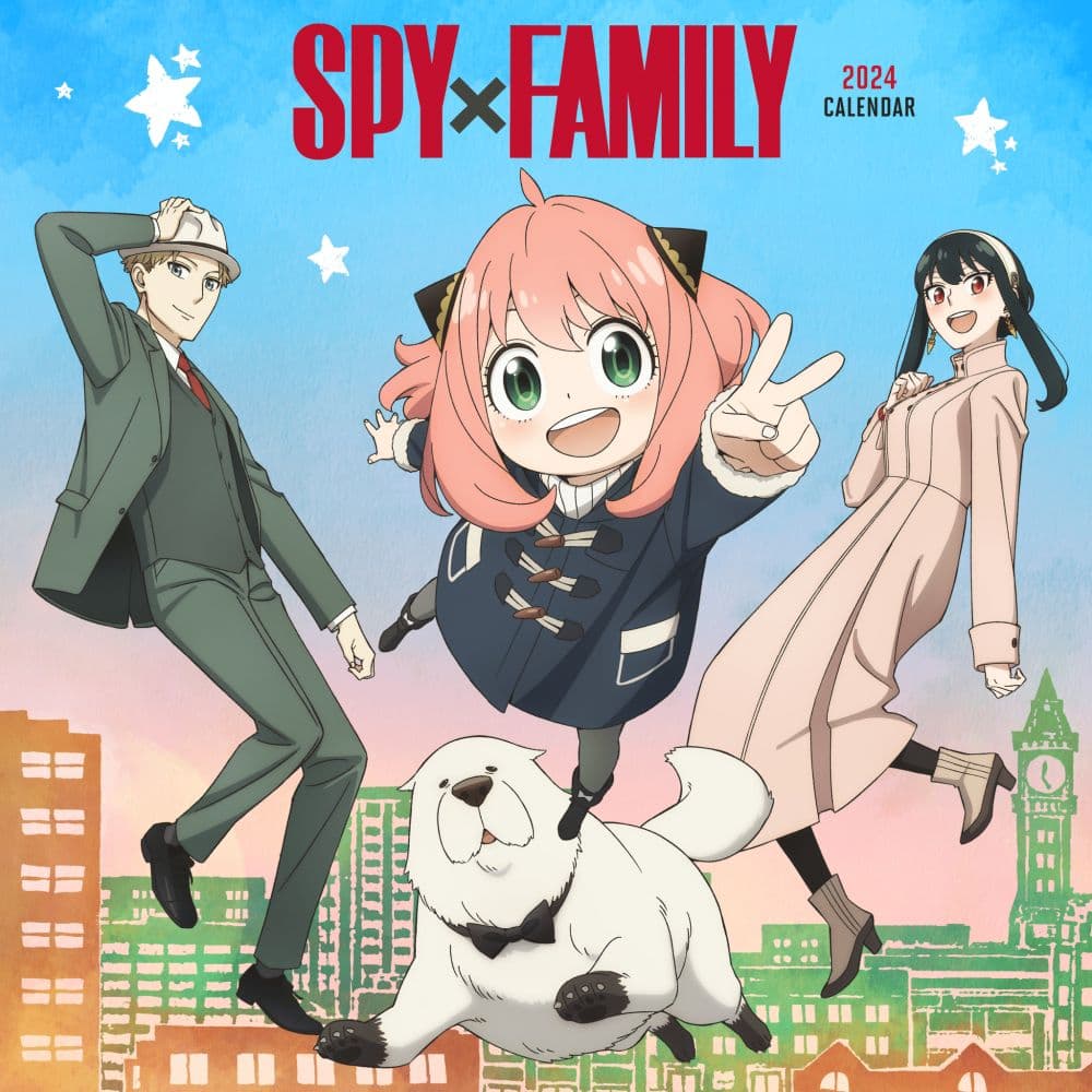 Spy X Family 2024 Wall Calendar