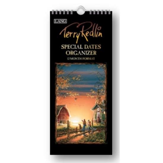 Lang Terry Redlin Special Dates Organizer by Terry Redlin