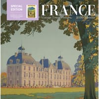 image France Travel Poster Special Edition 2026 Wall Calendar Main Product Image