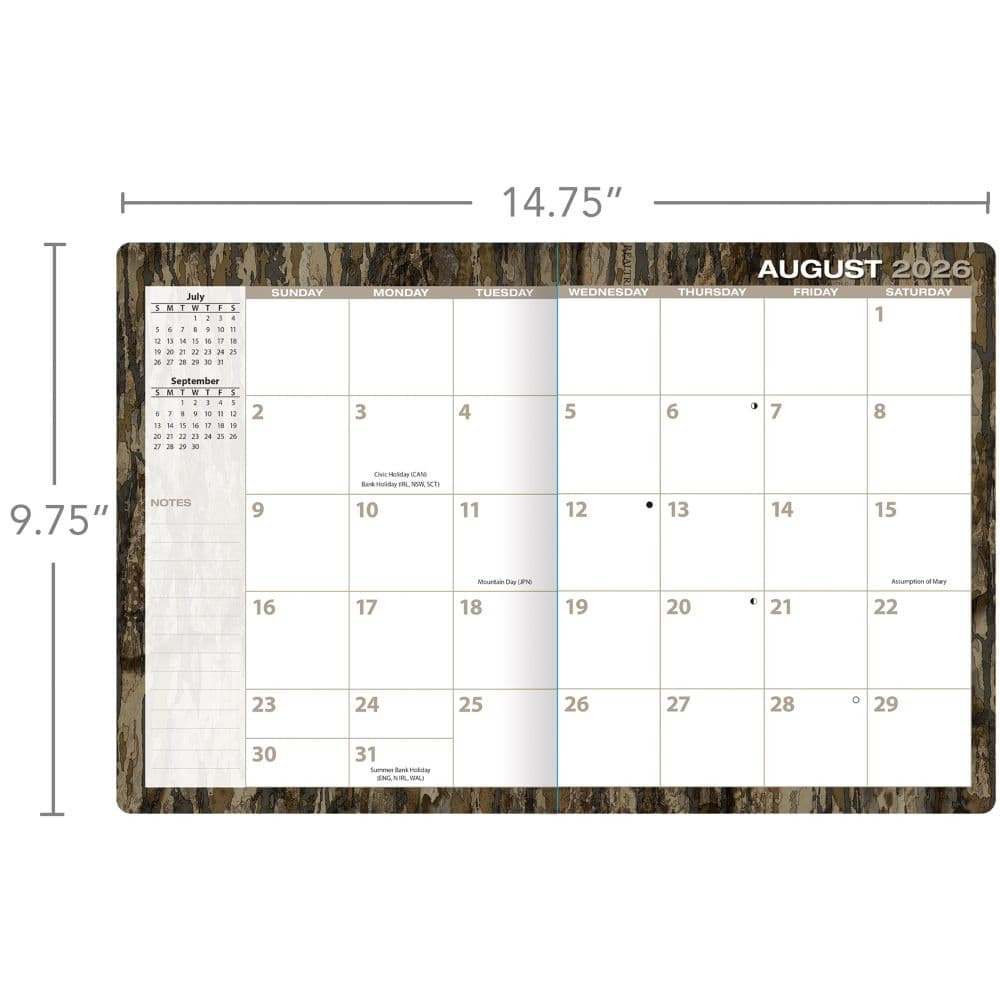 Realtree 2027 Monthly Planner Sixth Alternate Image