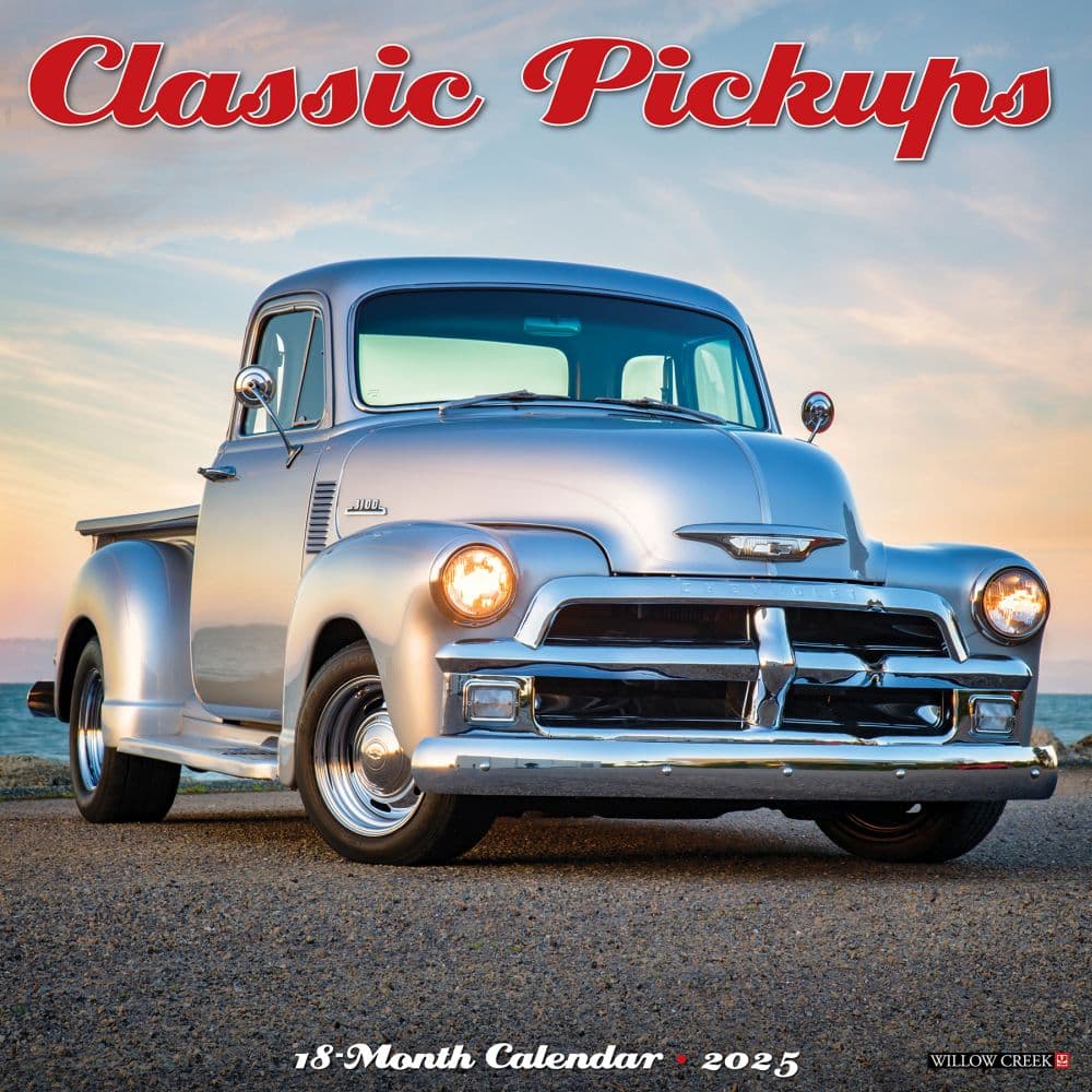 Pickups Classic 2025 Wall Calendar  Main Image