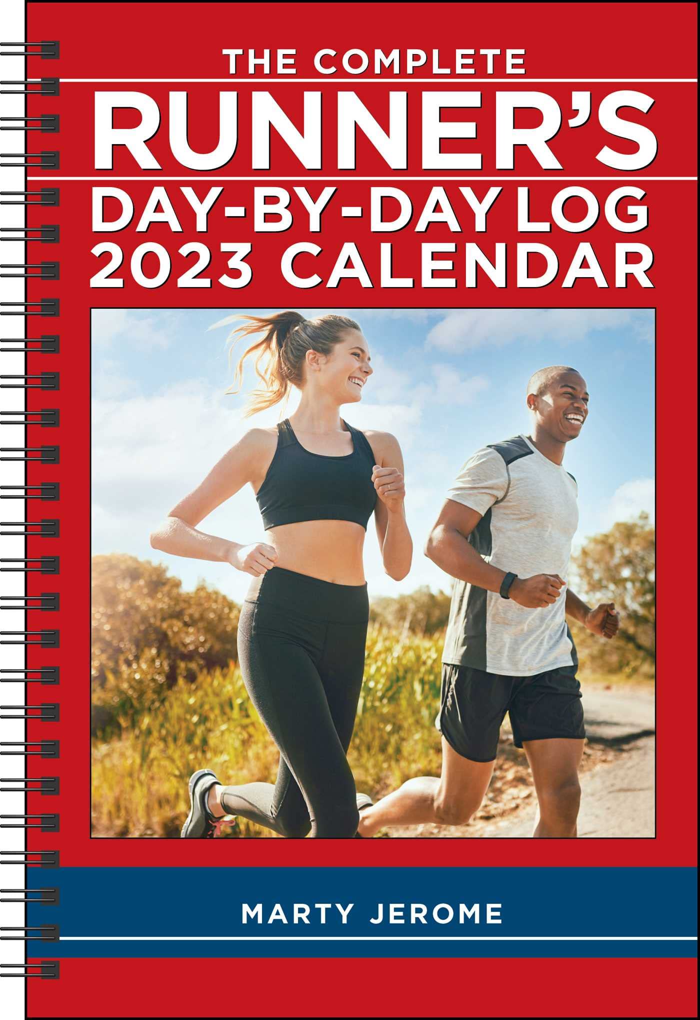 Complete Runners Day-by-Day Log 12-Month 2023 Planner Calendar