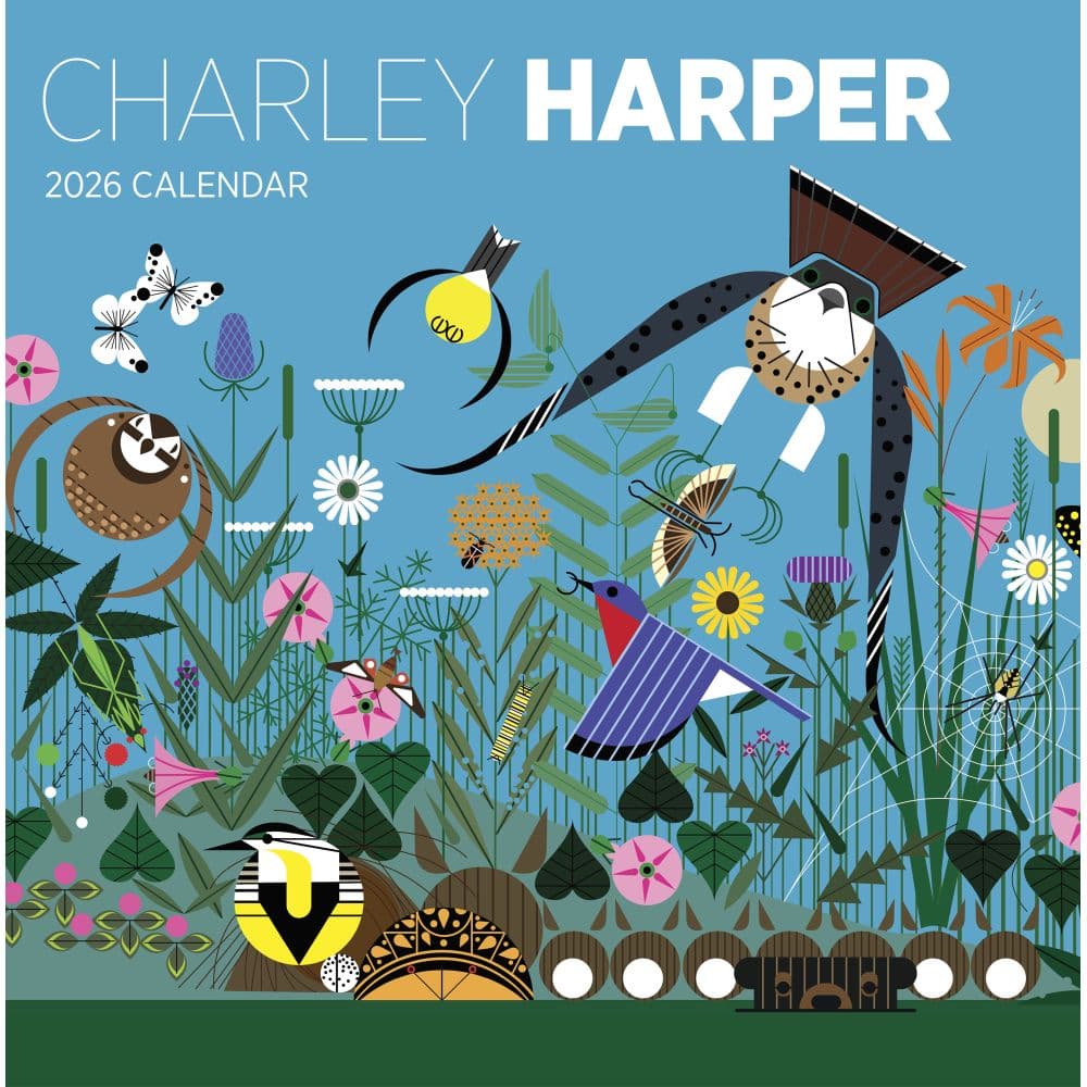 image Charley Harper 2026 Wall Calendar Main Image