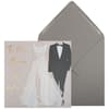 image Bride &amp; Groom Outfits Wedding Card Main Product Image width=&quot;1000&quot; height=&quot;1000&quot;