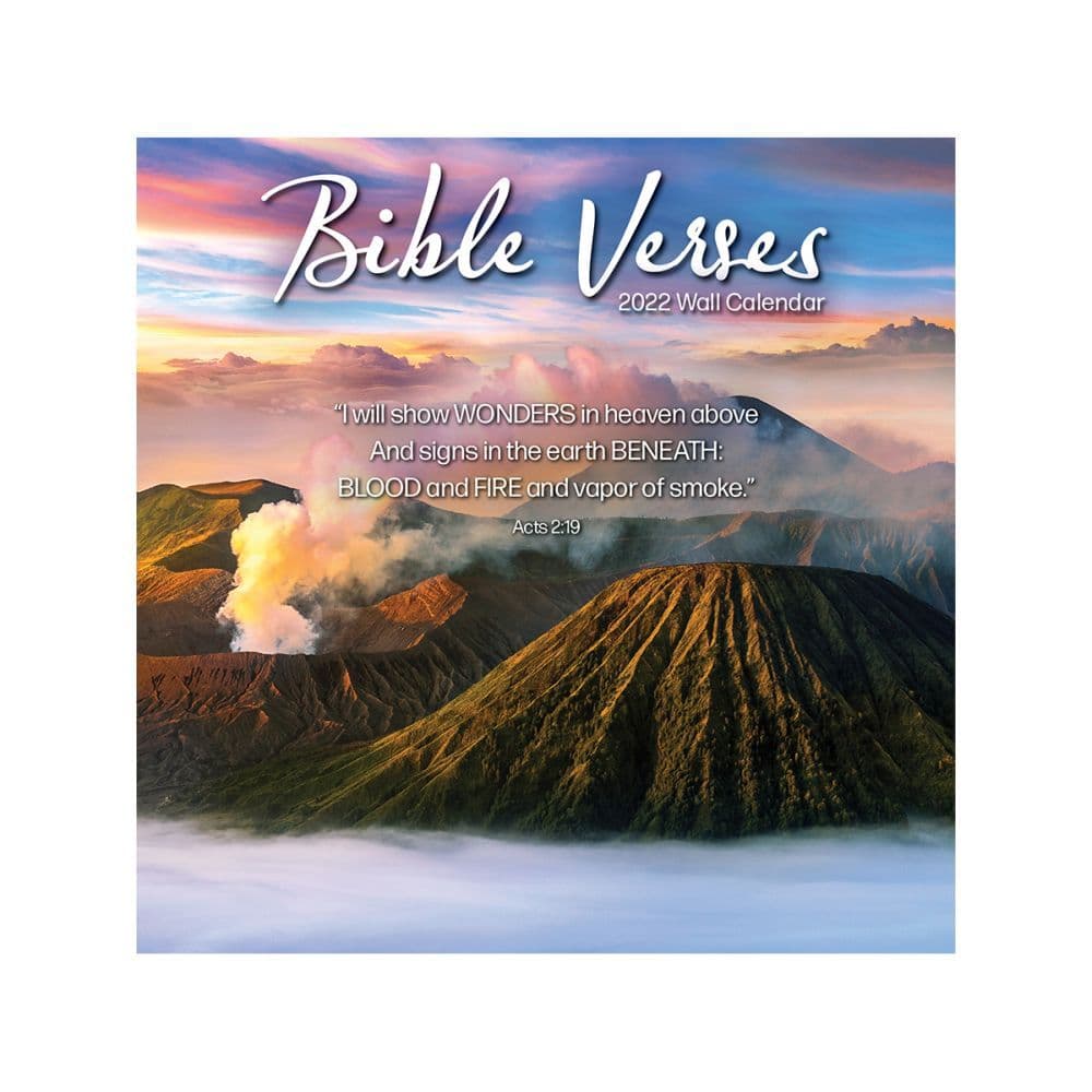 Bible Verses 2022 Mini Wall Calendar