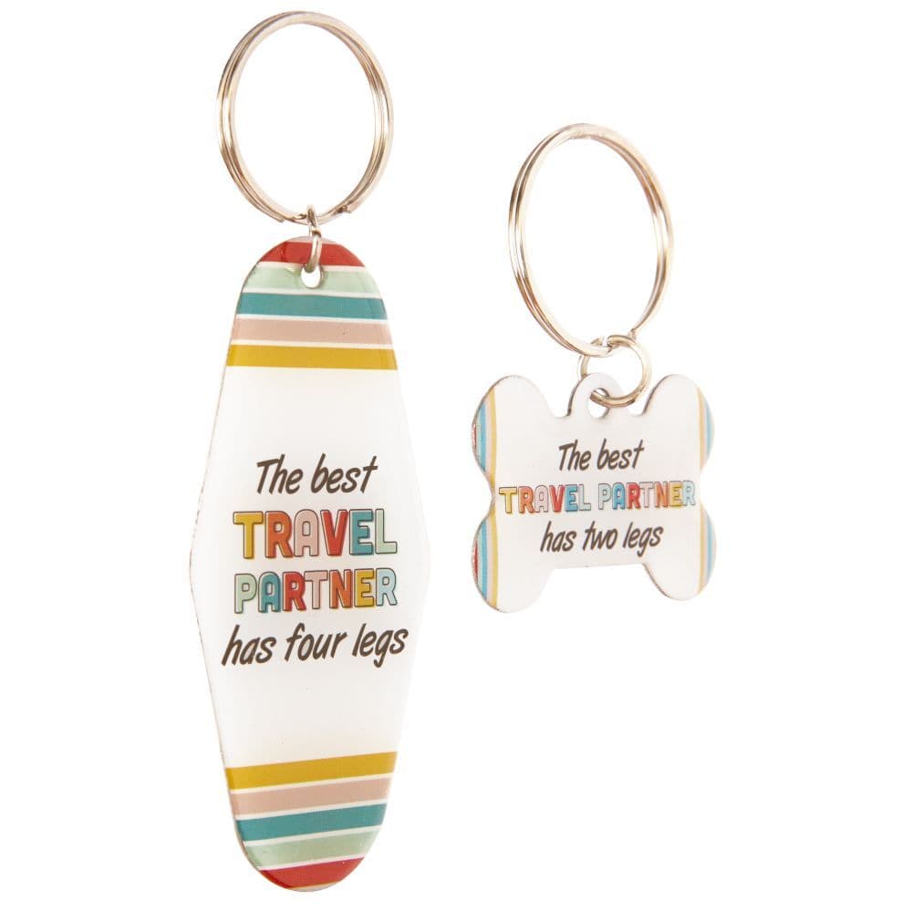 Travel Partners Bag and Collar Tag Set Main Image