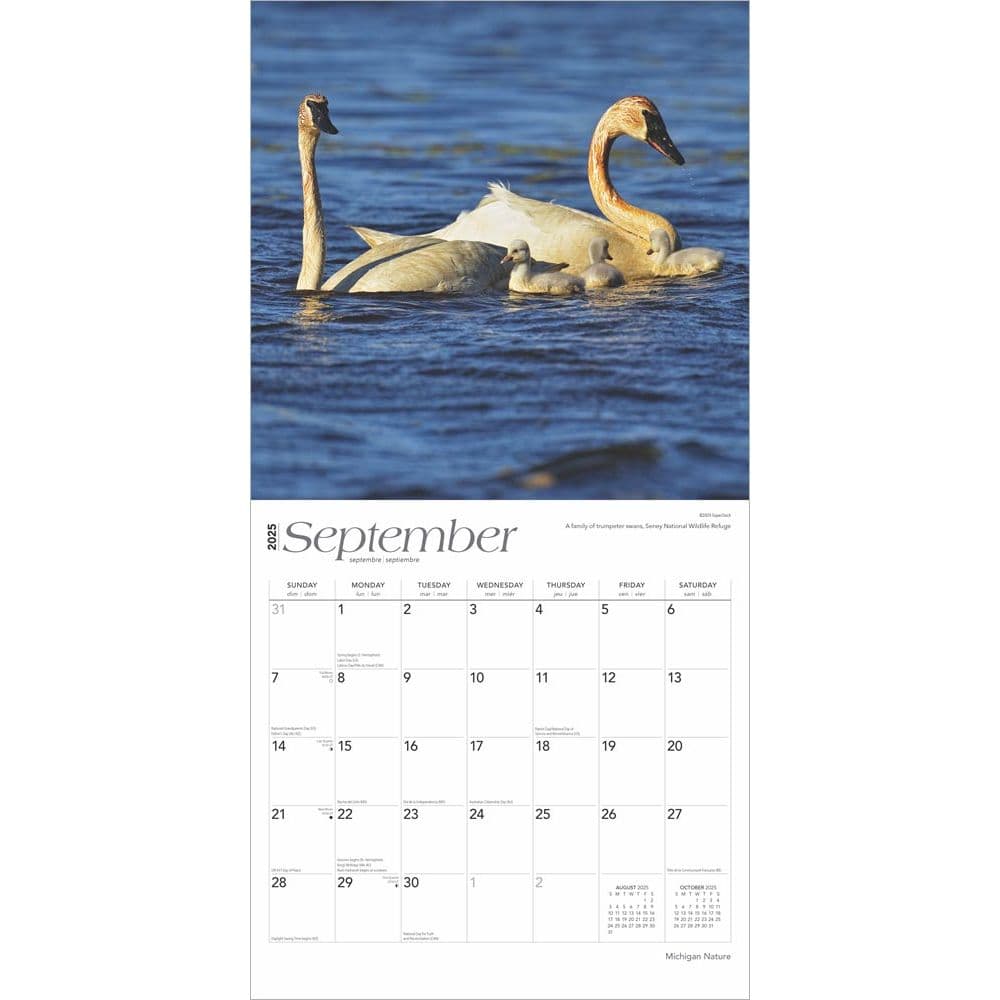 Michigan Nature 2025 Wall Calendar Third Alternate Image width=&quot;1000&quot; height=&quot;1000&quot;