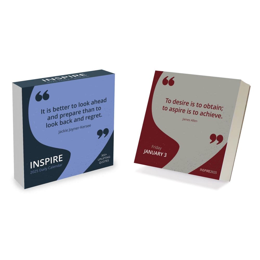 Inspire 2025 Desk Calendar Main Product Image