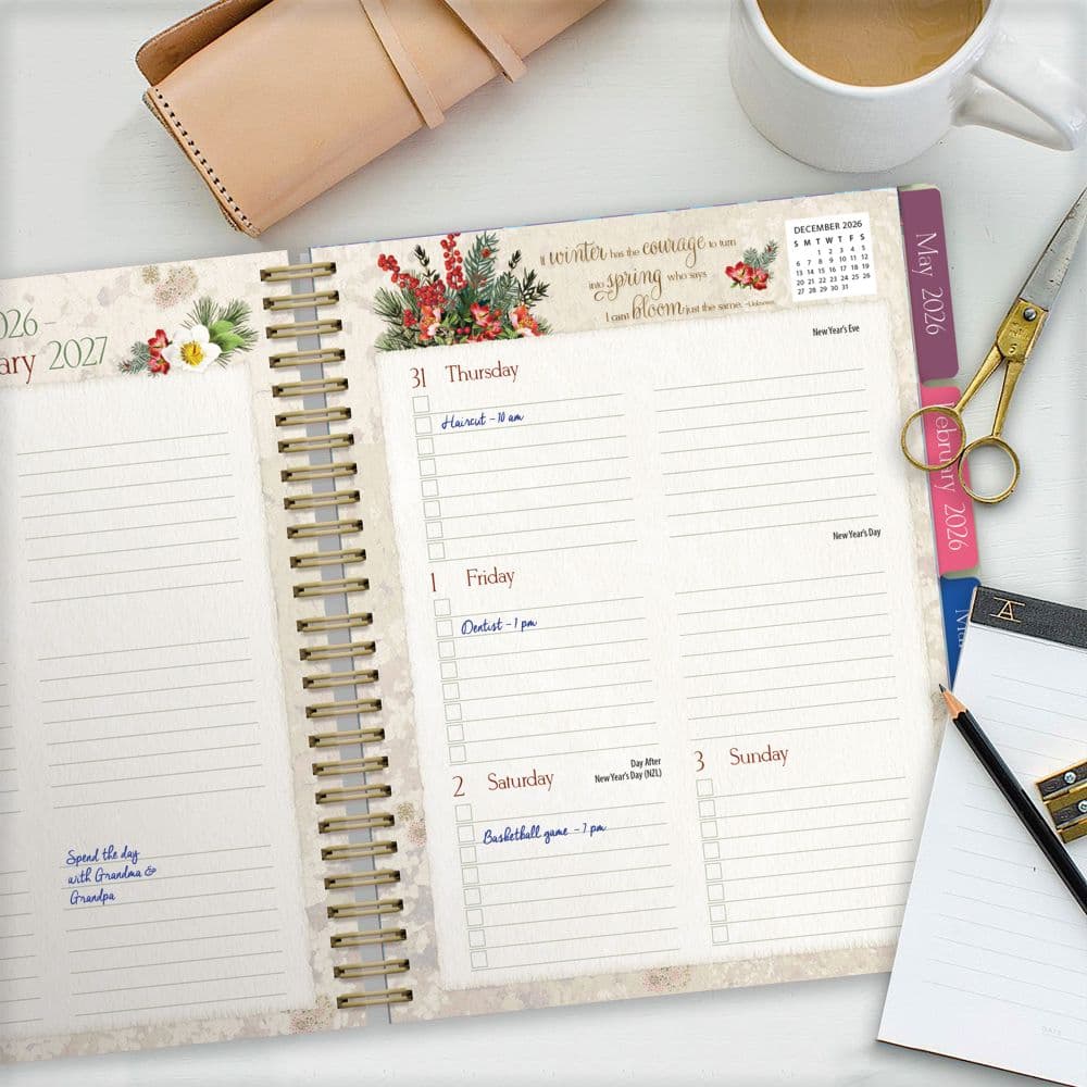 Botanical Gardens 2026 Agenda Planner_ALT4