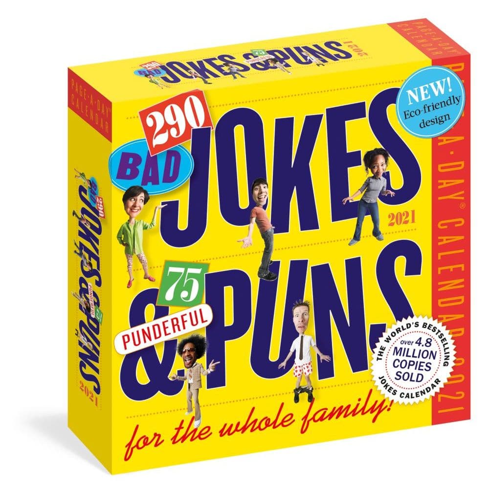 Jokes Puns and Riddles Desk Calendar