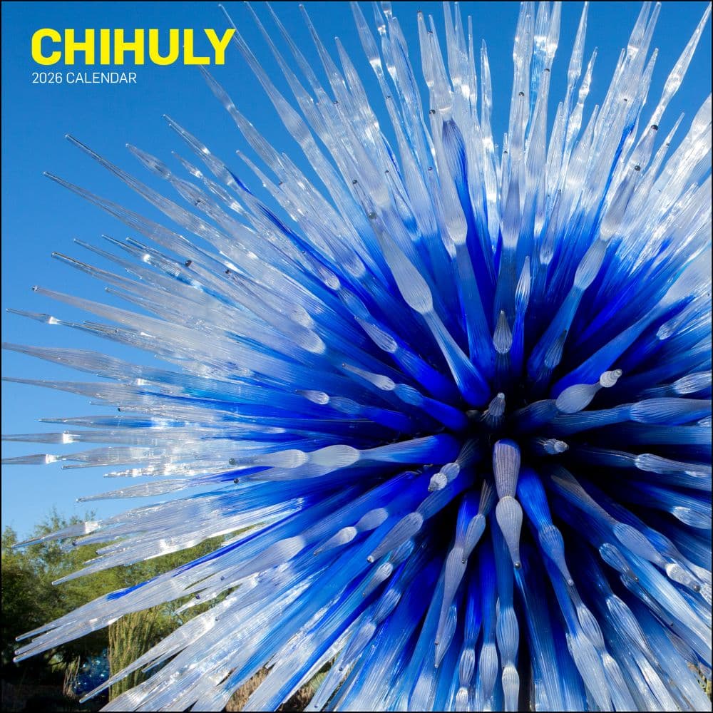 Chihuly 2026 Wall Calendar Main Image