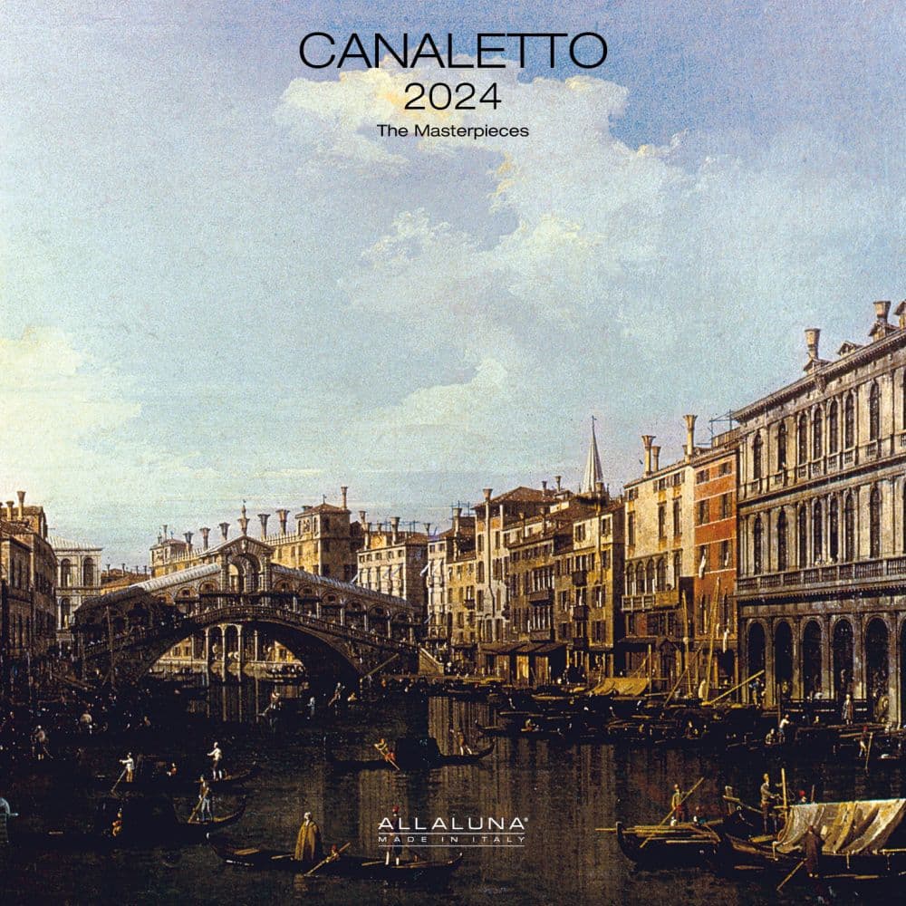 Canaletto 2024 Wall Calendar Main Product Image width=&quot;1000&quot; height=&quot;1000&quot;