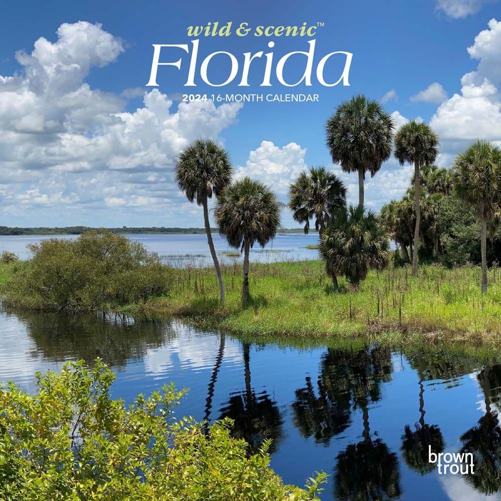 Florida 2024 Mini Wall Calendar