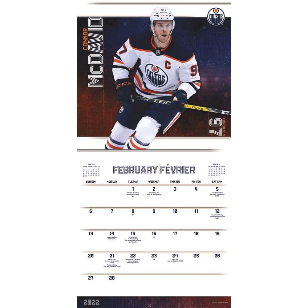 Nhl Hockey Schedule 2022 Nhl Superstars 2022 Wall Calendar - Calendars.com