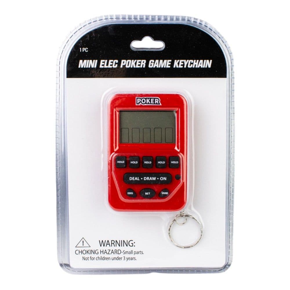 Mini Elec Poker Game Keychain Main Product Image