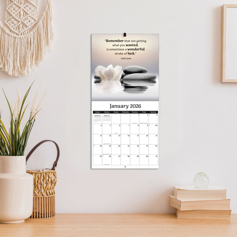 Zen Photo 2026 Mini Wall Calendar_ALT5