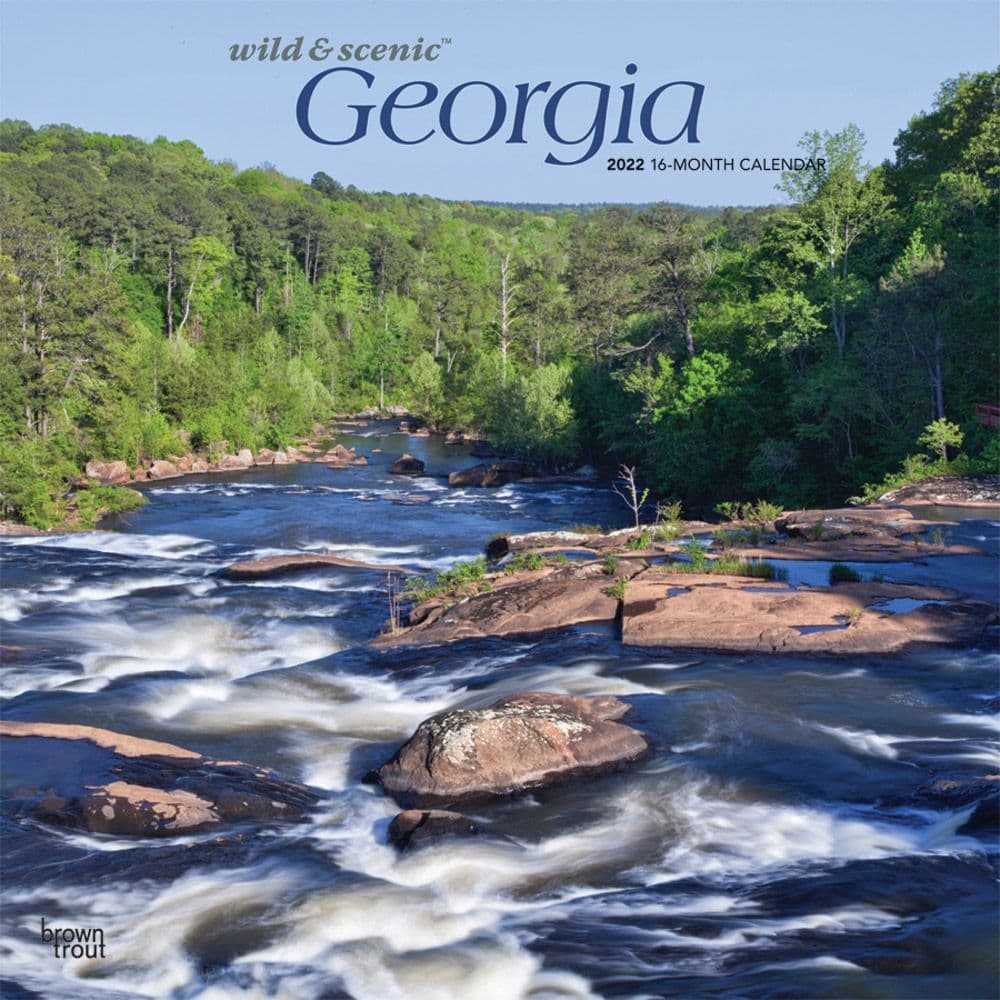 Georgia State 2022 Calendar Georgia Wild And Scenic 2022 Wall Calendar - Calendars.com