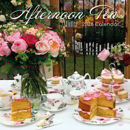 Afternoon Tea 2026 Wall Calendar
