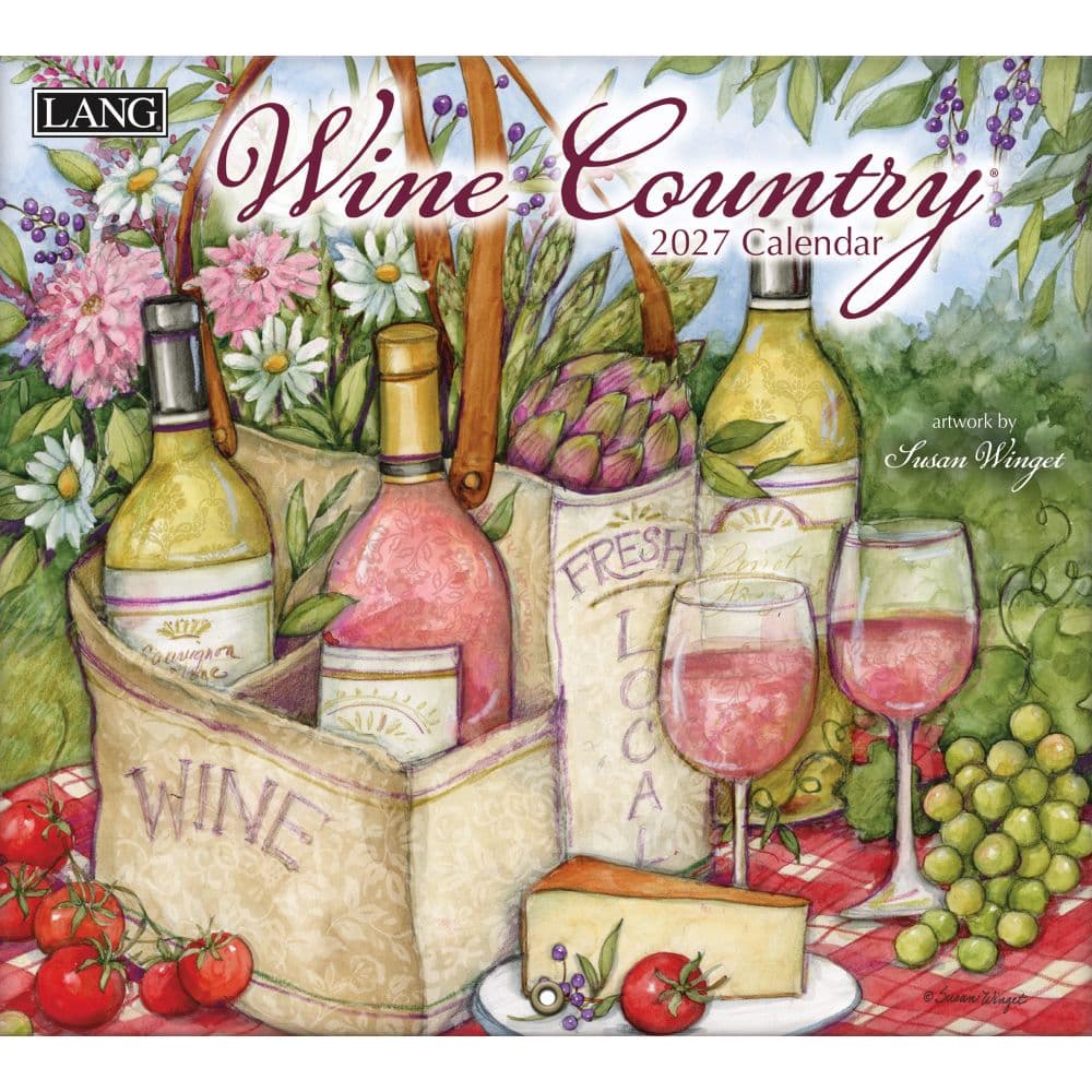 image Wine Country Special Edition 2027 Wall Calendar Main Product Image
