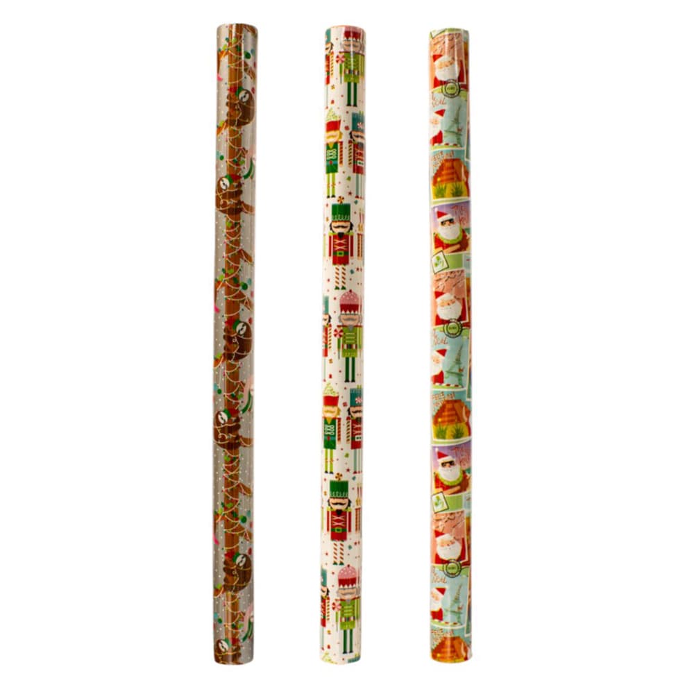 image Forever Christmas Wrapping Paper Rolls Main Product Image