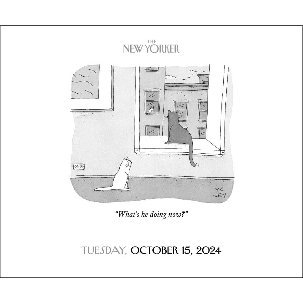 New Yorker Cartoons 2024 Desk Calendar - Calendars.com