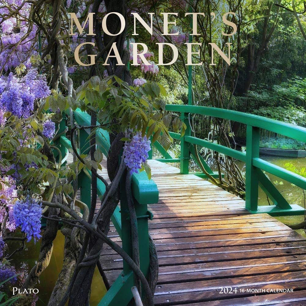 Monets Garden 2024 Wall Calendar Main Product Image width=&quot;1000&quot; height=&quot;1000&quot;