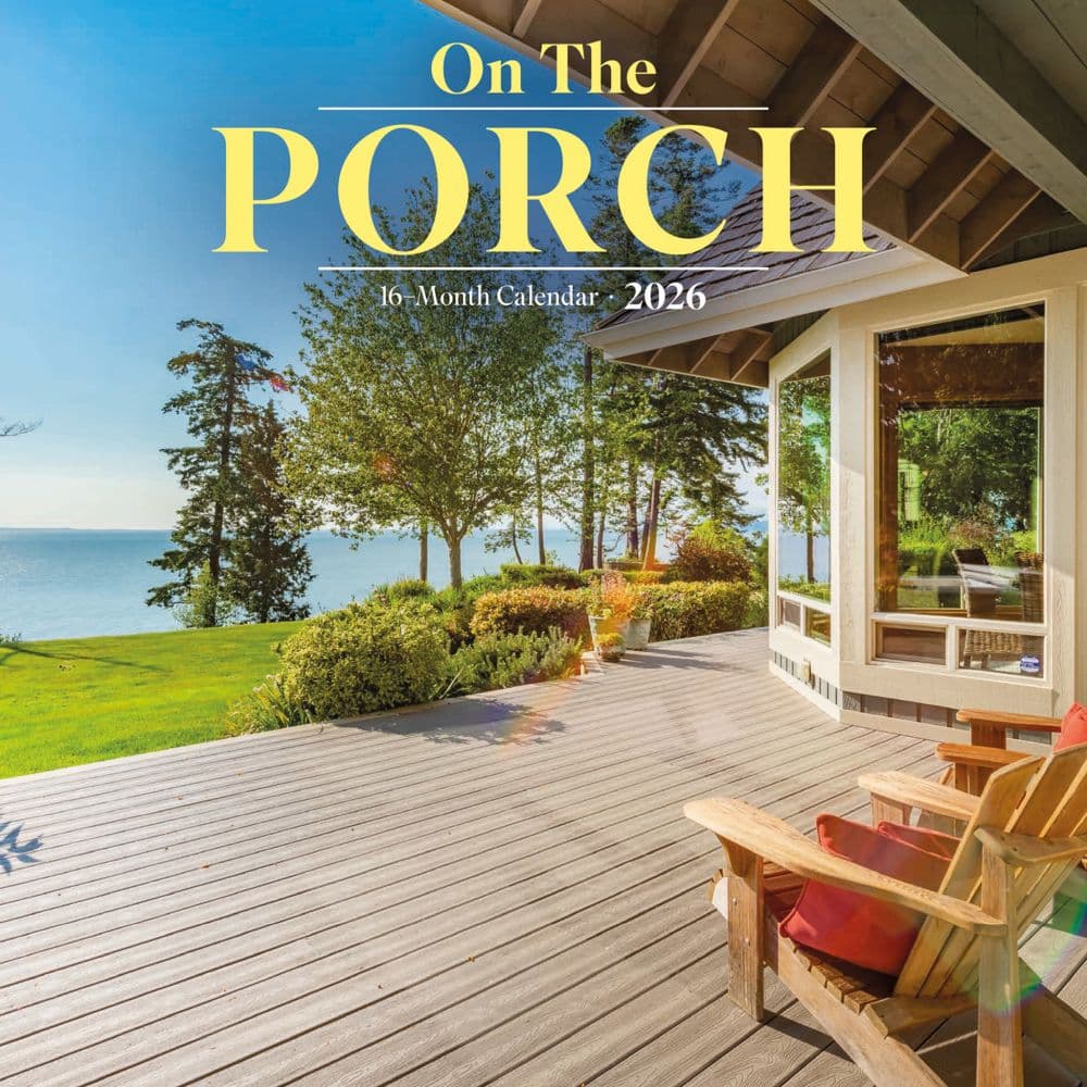 On the Porch 2026 Wall Calendar  Main Image