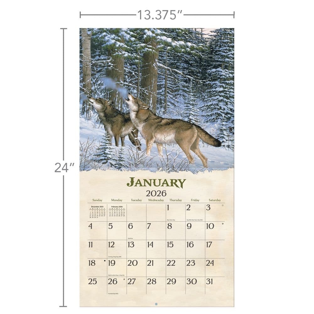 Beyond the Woods 2026 Wall Calendar by Michael Sieve_ALT6