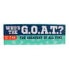 image Who&#39;s the G.O.A.T? Game Eleventh Alternate Image