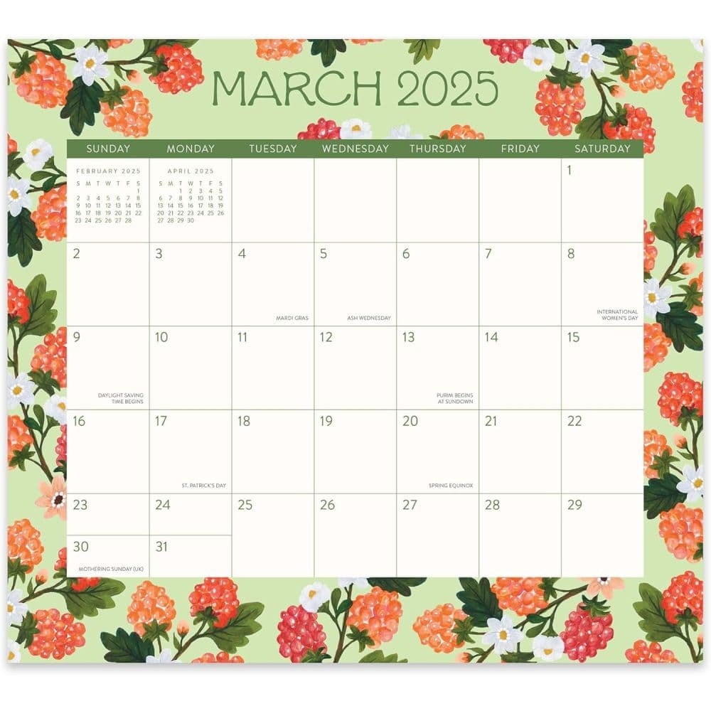 Fruit and Flora 2025 Magnetic Calendar Third Alternate Image width=&quot;1000&quot; height=&quot;1000&quot;