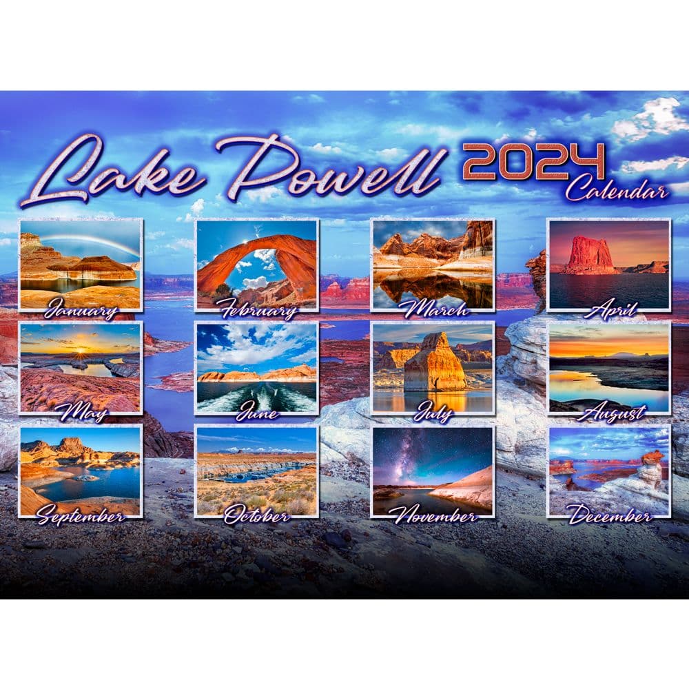 Lake Powell 2024 Wall Calendar