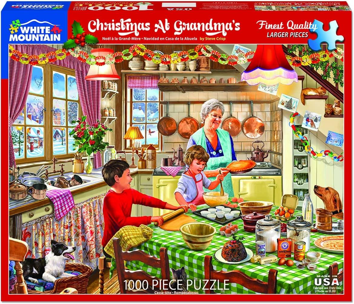 Christmas At Grandmas 1000 Piece Puzzle