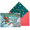 image Santa and Reindeer Over Village Christmas Card Main Product Image width=&quot;1000&quot; height=&quot;1000&quot;