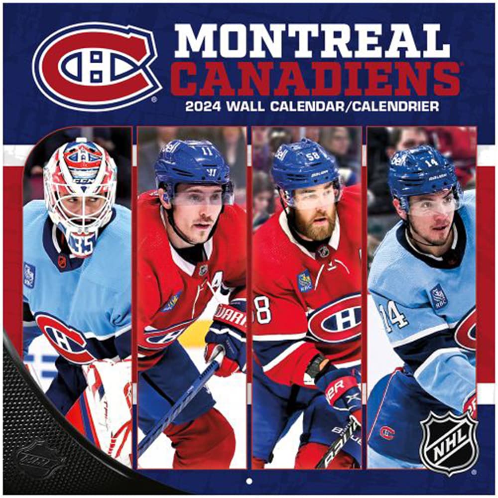 Montreal Canadiens 2024 Mini Wall Calendar Main Product Image width=&quot;1000&quot; height=&quot;1000&quot;