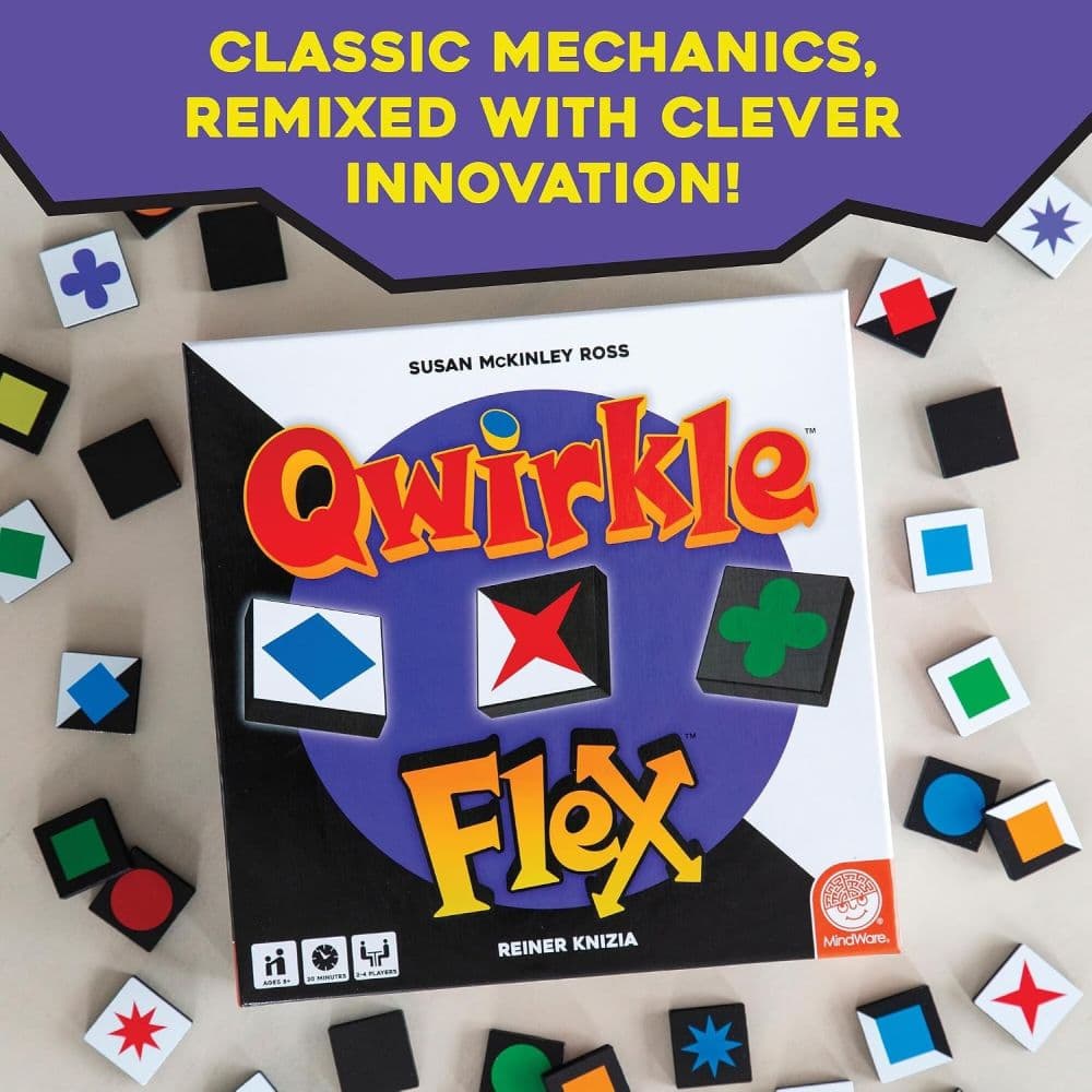 Qwirkle Flex Edition Strategy Game Fifth Alternate Image