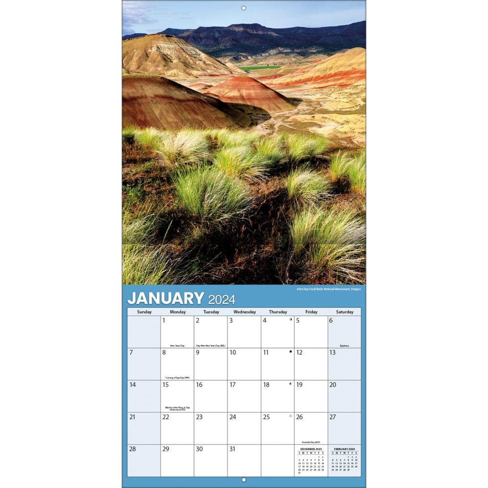 Pacific Northwest Photo 2024 Wall Calendar