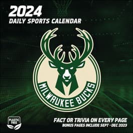 Milwaukee Bucks 2024 Desk Calendar