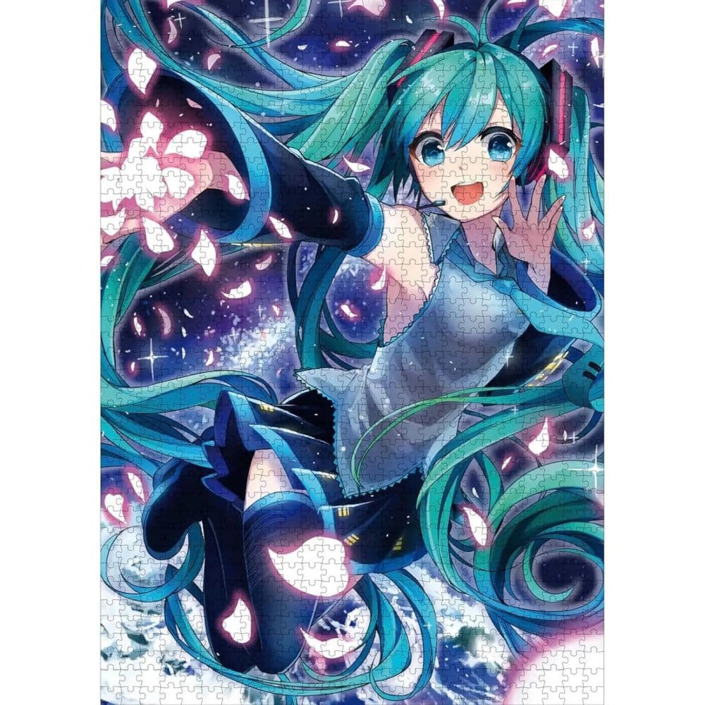 Hatsune Miku Petals 1000 Piece Puzzle First Alternate Image