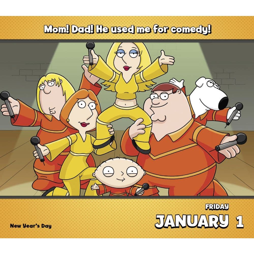 Family Guy Desk Calendar