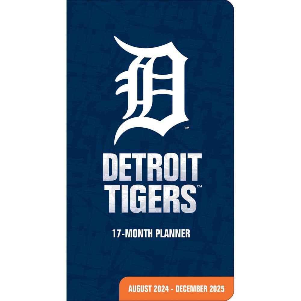 MLB Detroit Tigers 17 Month 2025 Pocket Planner Main Image