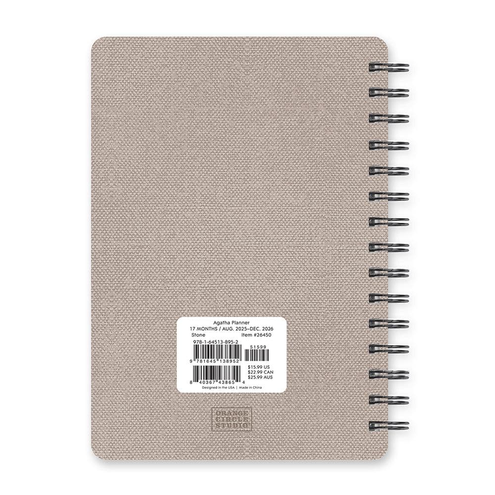 Stone Agatha 2026 Planner First Alternate Image