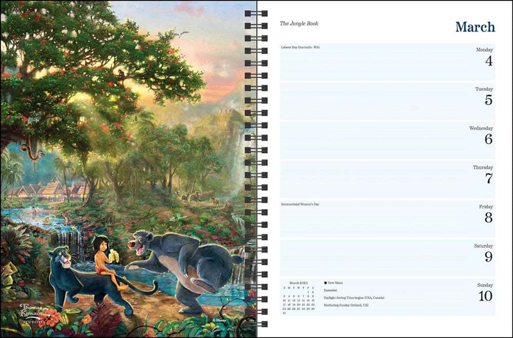 Kinkade Disney 2024 Engagement Planner