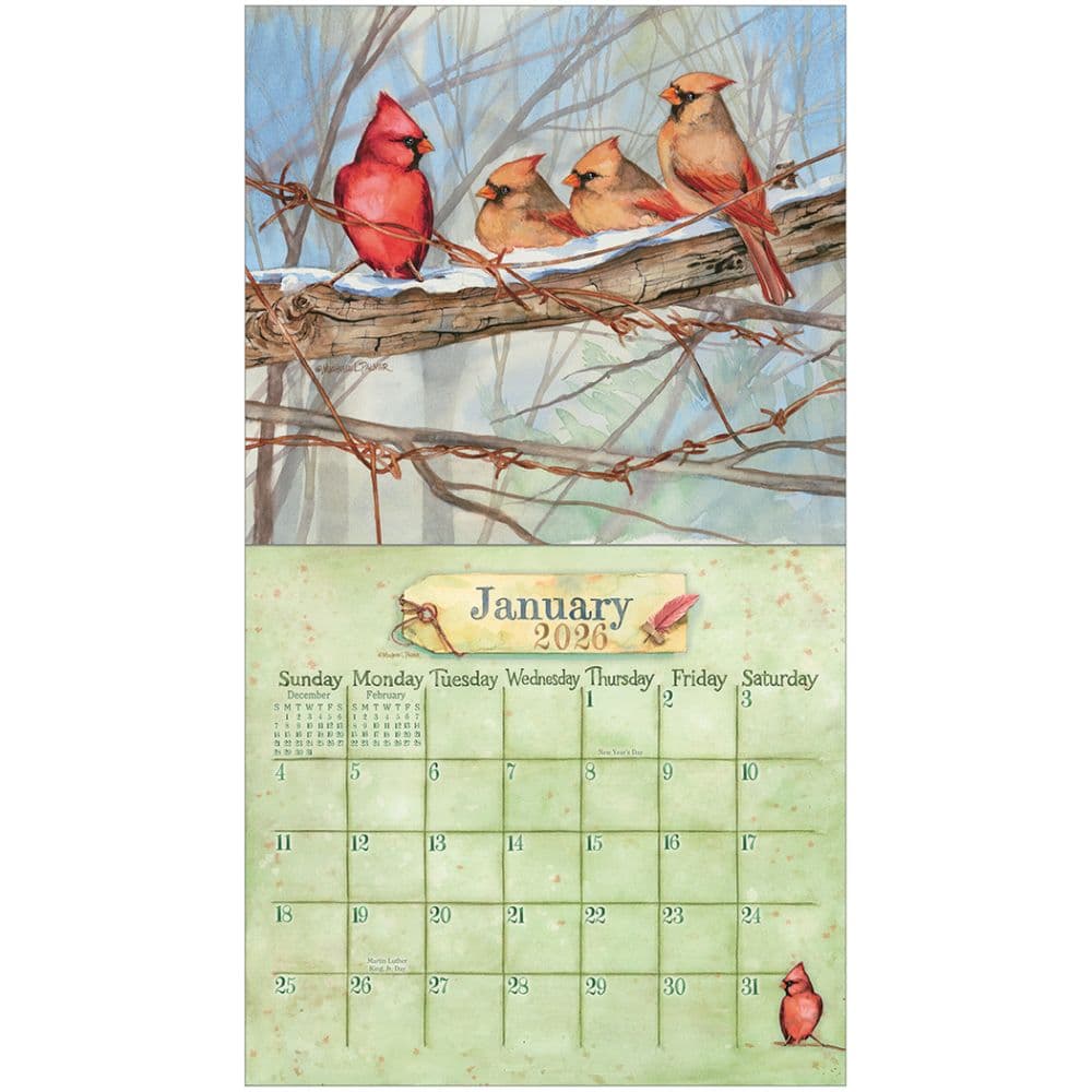 Outside My Window by Michele Palmer 2026 Wall Calendar Second Alternate Image