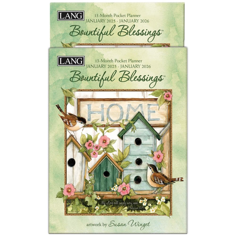 Bountiful Blessings 2025 Monthly Pocket Planner by Susan Winget_ALT5