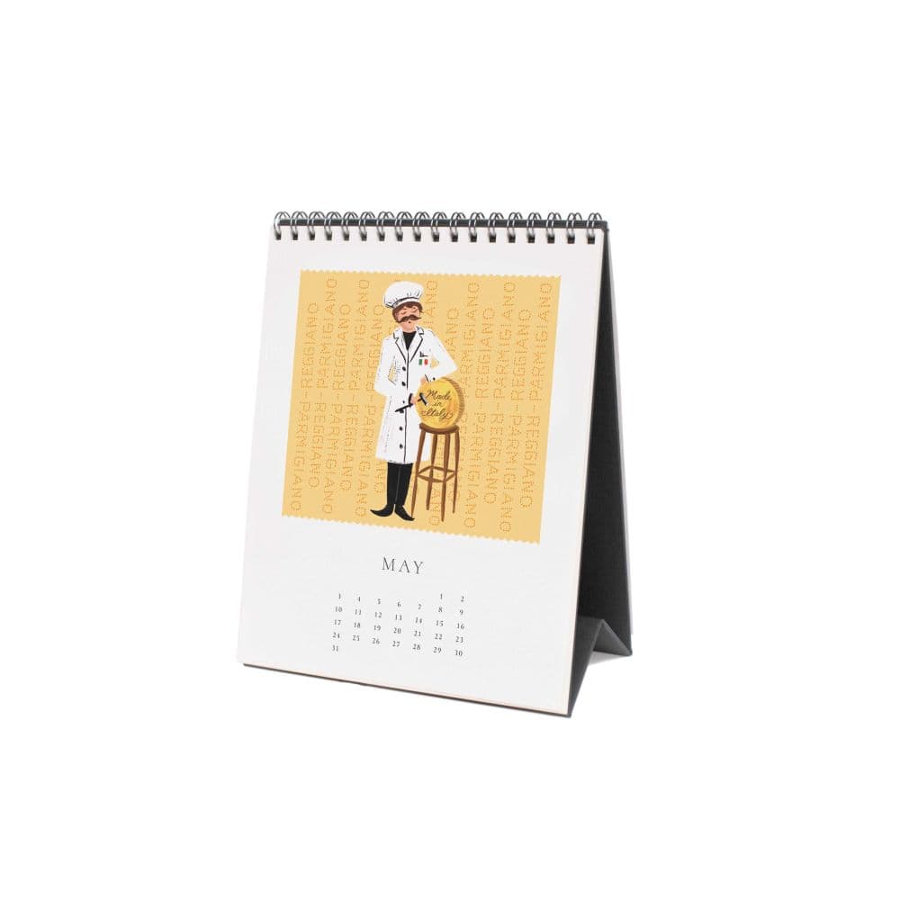 Cheese 2026 Easel Desk Calendar Fifth Alternate Image